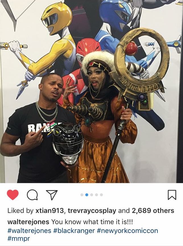 HeyThereMisster's tweet photo. Don’t let anyone tell you who you can or can’t become.
#TouchThisSkin #BlackCosplayerHere https://t.co/BeZc9MnYxo