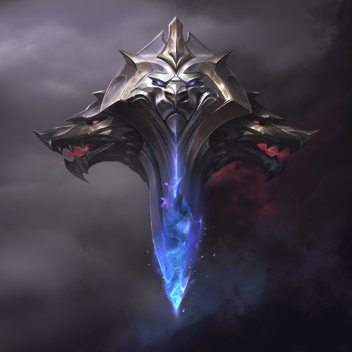 lollatam's tweet image. Dos fuerzas chocan de nuevo:
El León exige un reinado eterno. 
El Lobo ansia una guerra sin fin. 

27.6.18. #LeagueOfLegends