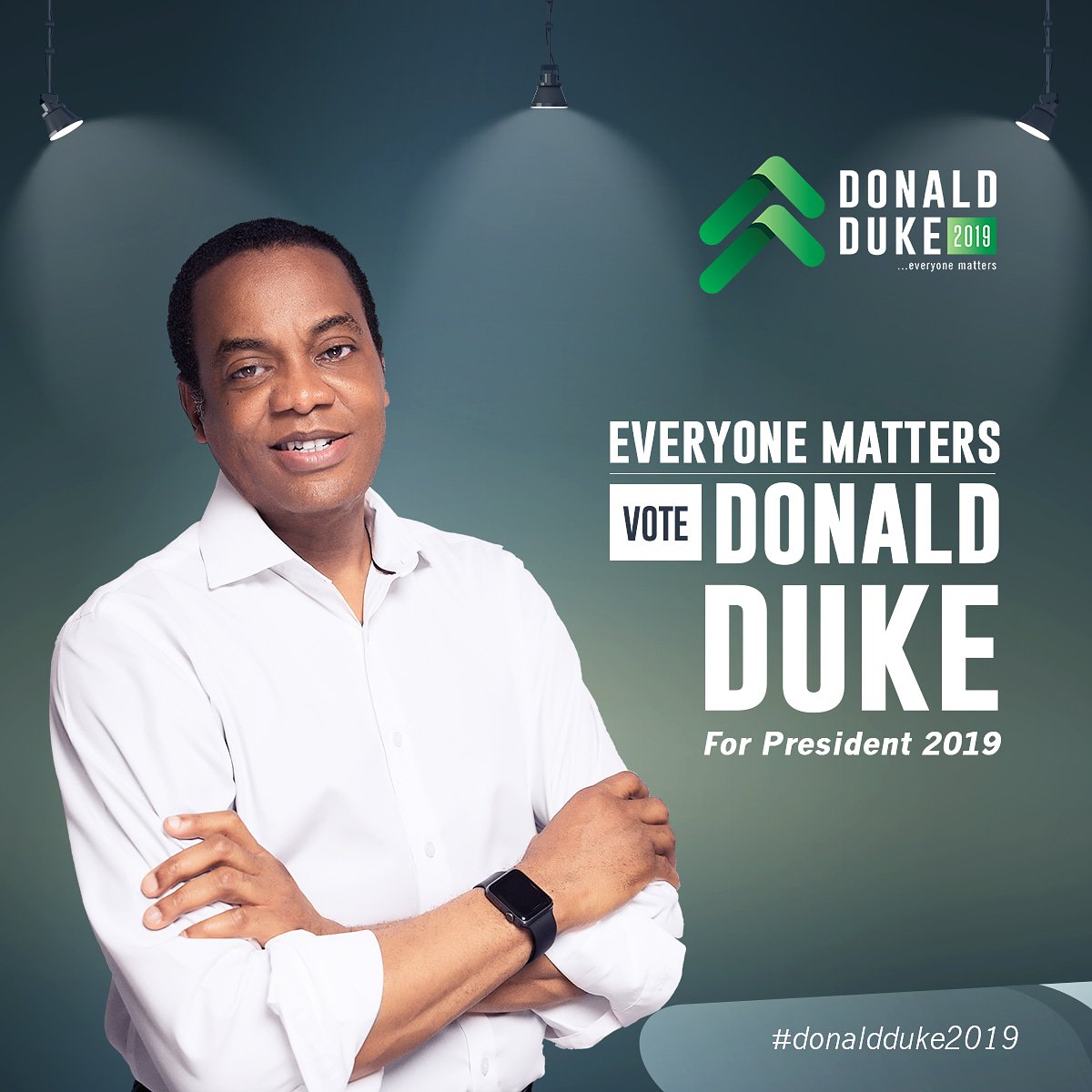 Donald_Duke's tweet image. You may have heard  I'm running for President of Nigeria 2019. Do I have your support?  #donaldduke2019