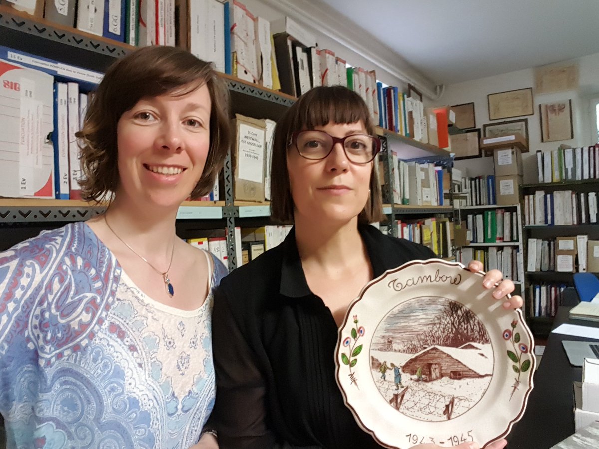 ealvlossak's tweet image. Just spent 3 days with @macdonaldmegan at the ASCOMEMO (Association pour la Conservation de la Mémoire de la Moselle en 1939/45) in #Hagondange #Moselle. Amazing collection. #MalgreNous #Tambov #ArchivesDay