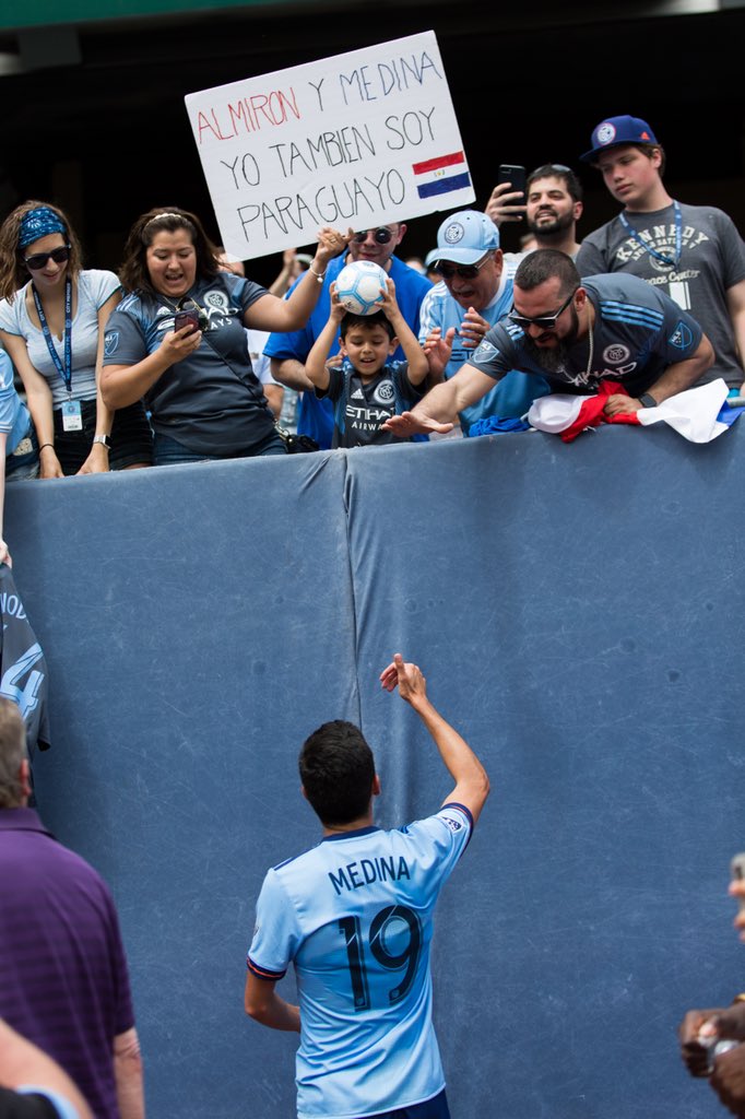 Love 🇵🇾 #NYCFC