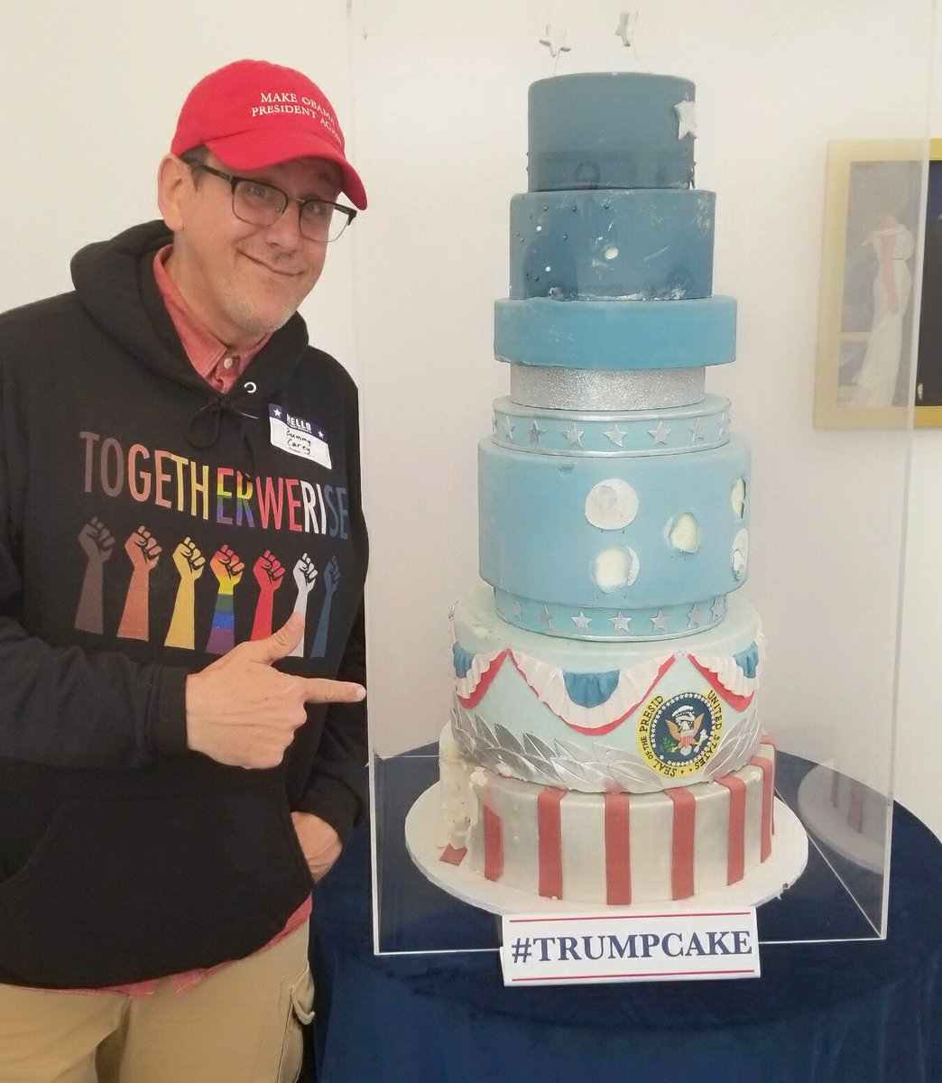 CareyGLY's tweet photo. The Trump Twitter Library was SAD! 
More here:  https://t.co/qmBkqPkAr8
#DailyShowLibrary #TrumpTwitterLibrary #WeHo #Pride https://t.co/2wdNMOnlOZ