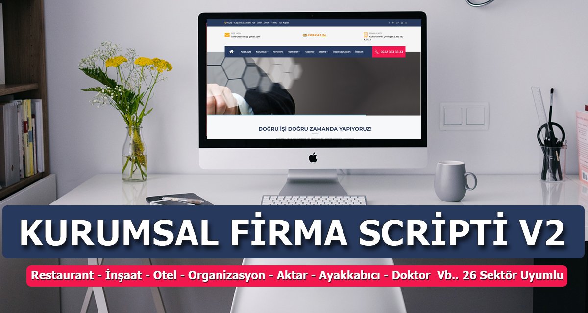 KurumsalShop's tweet photo. (Kurumsal Web Tasarımı - Kurumsal F ...) - https://t.co/QhLLYiSQ35

#DüğünSalonu #EvdenEveNakliyat #FitnessSalonu #Fotoğrafçı #GüzellikSalonu #İnşaat #KurumsalFirmaScripti #KurumsalWebSite #KurumsalWebTasarımı #Kuyumcu #Lojistik #Matbaa #Medikal #Mobilya #Moda #Nakliyat #Organi https://t.co/accXtvAdiw