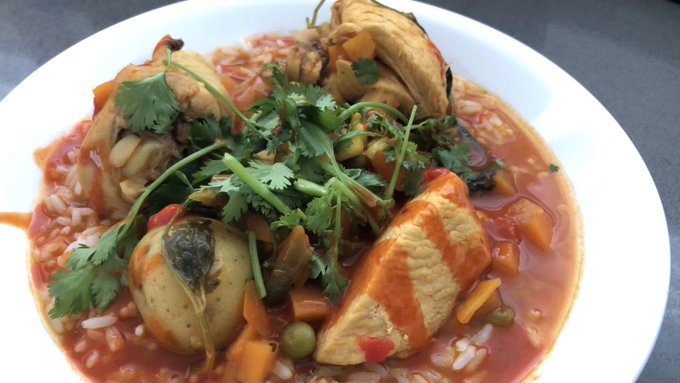 Pollo🥘Guisado aka Chicken🍗Stew😋 https://t.co/SpqcpecBPf<a href="/tag/worldufoday"class="tags"><span>#worldufoday</span></a>