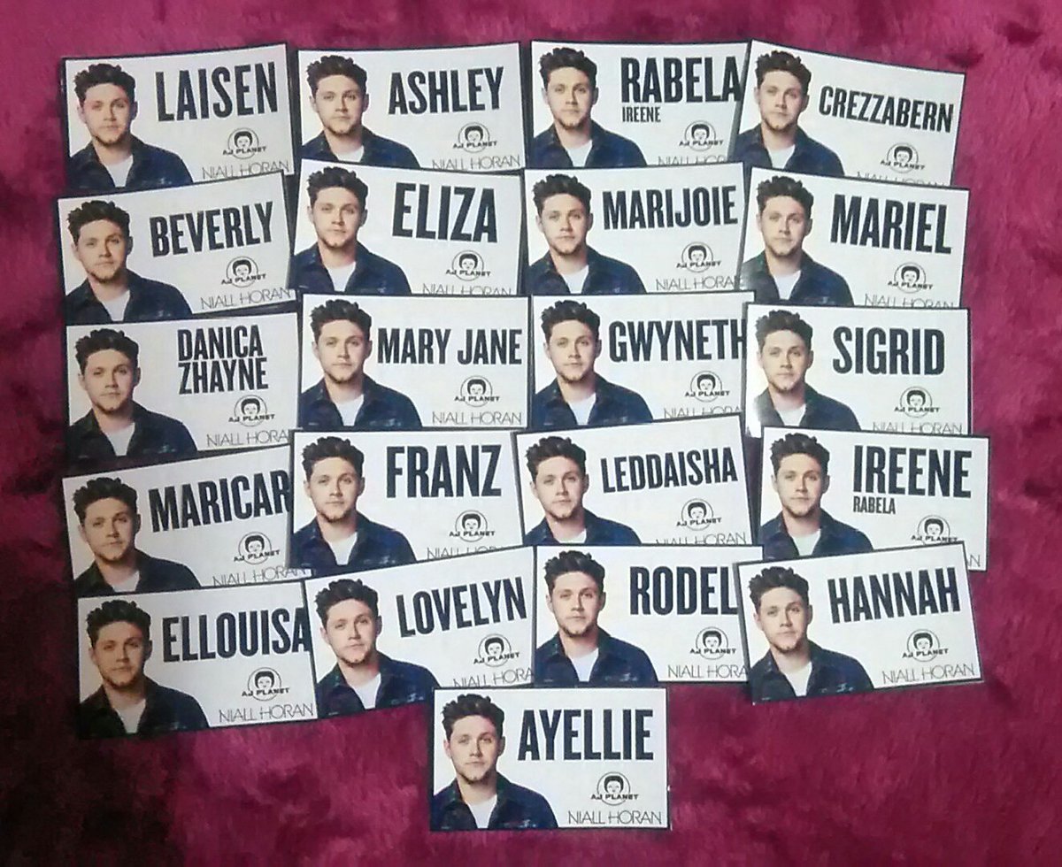 ajplanetPH's tweet photo. Items ready for meet up!! See you!! 😊💟

#FlickerTourMNL 
#FlickerOfHopeManila 
#NiallHoranAtMOAArena 
#NiallHoranPH https://t.co/FbVbU7kK7t