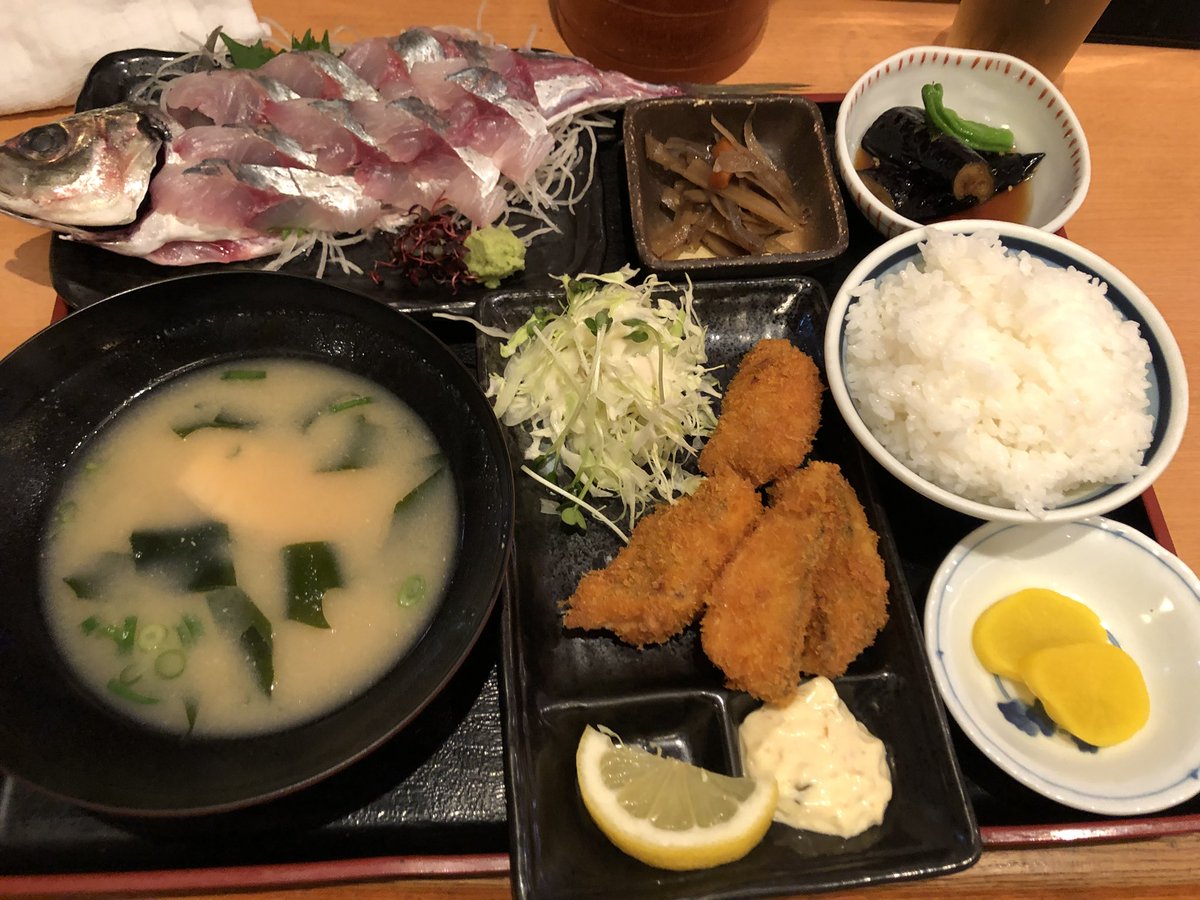 平アジ定食 平アジ定食
