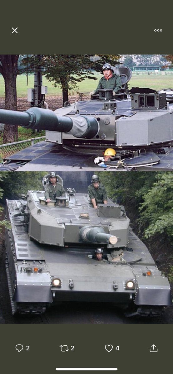 Suzaku_CSharp's tweet image. 青で囲った部分は塗装の色などが違うのでこんな感じで特殊装甲があるっぽいよね。今回のdevサーバに近い。
#WarThunder
#Type90
#90式戦車