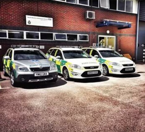Wheato2's tweet photo. @swasFT @PdStellaGlosPol 
Great day today Staverton Ambulance Station #swastie https://t.co/xF7g1K7hS5
