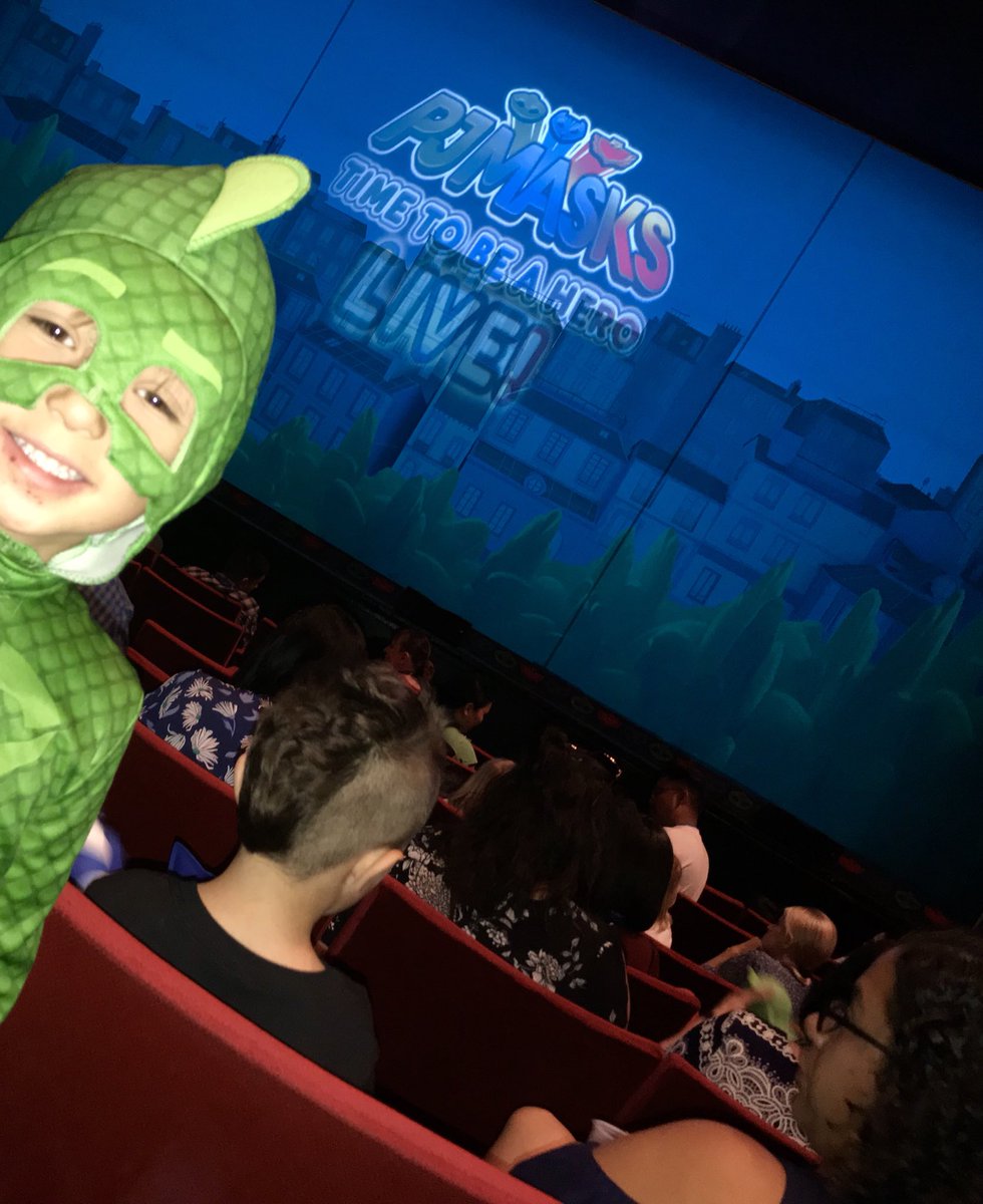 RaoulMartinezTV's tweet photo. It’s time! @PJMasksUS LIVE! Time To Be A Hero! @SDCivic @PJMasksLive #gecko #catboy #owelette #nightninja https://t.co/Dg4IN3EO6l