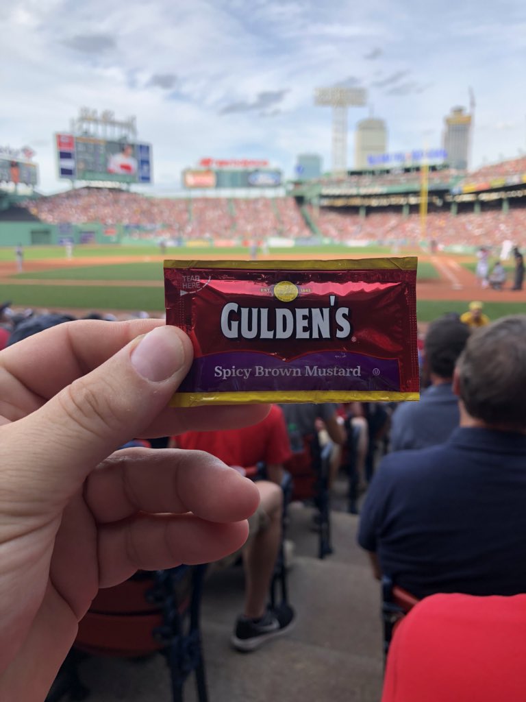 michaelsack's tweet photo. #MyFenway #guldens https://t.co/m5kdGRAjVL