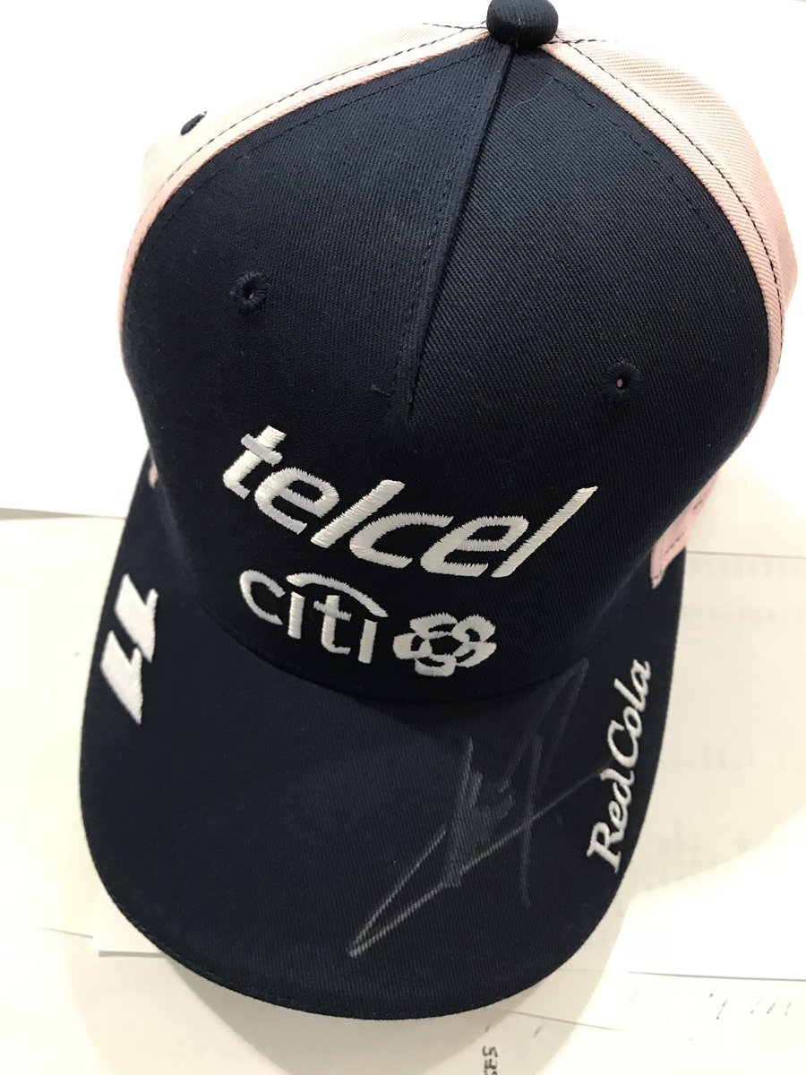 motorlat's tweet photo. En breve estaremos Sorteando la gorra 🧢 de @SChecoPerez Firmada #Checo @ForceIndiaF1 por nuestros canales de Instagram, Facebook y Twitter #SorteoMotorlat https://t.co/485iobgbBz