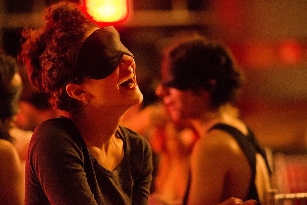 GuerillaScience's tweet photo. #AttractionLab &amp; #SensorySpeedDating have sparked a lot of joy to audiences in both the UK &amp; the US. We’re EXCITED to bring this event back for #nycpride2018!

#NYC, join us Jun17, 9pm @caveatnyc
#QueerAttractionLab
Bring a date or come mingle!

Tix: https://t.co/jLiaHSznC5 https://t.co/b51ULeDnrF