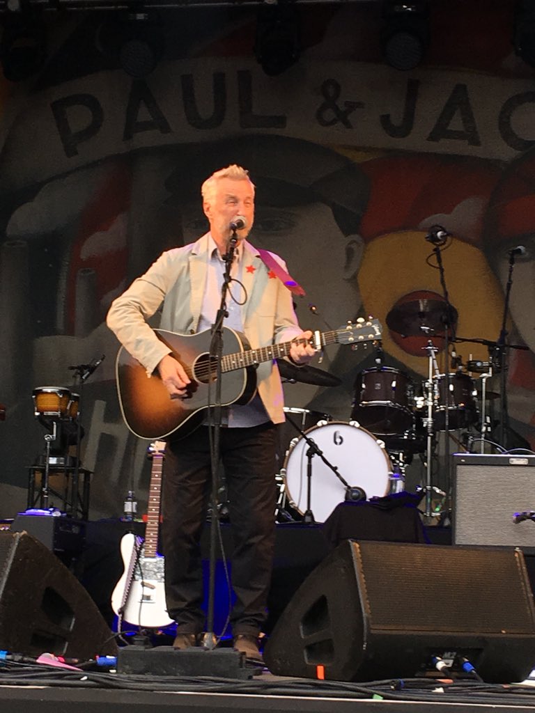 Fantastic Show tonight in Thetford - managed to deliver my 21yr old thank you to the marvellous <a href="/billybragg/">Billy Bragg</a>