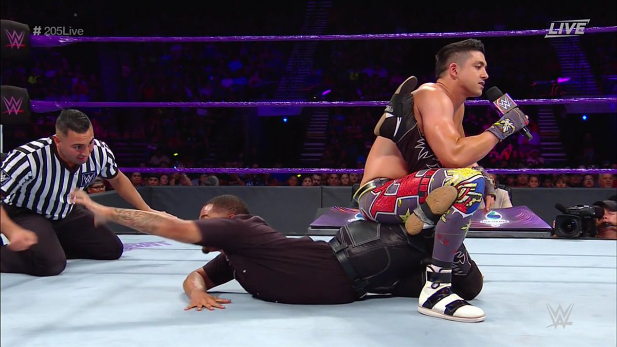 TJPerkinsNet's tweet photo. HQ Screencaptures from this week's #205Live are also added-https://t.co/3Hb3dOLj44 #TJP #205Live #CruiserGreat #BestTechnicalWrestlerInTheWorld https://t.co/Q2bKw5wRuf