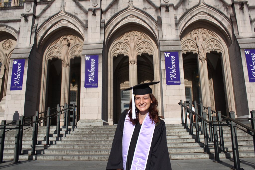 bernovich's tweet image. Congrats Megan!!!
So very proud!
#uwgrad18