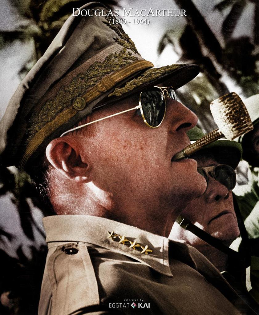 What Did  Douglas MacArthur Look Like   Ago 