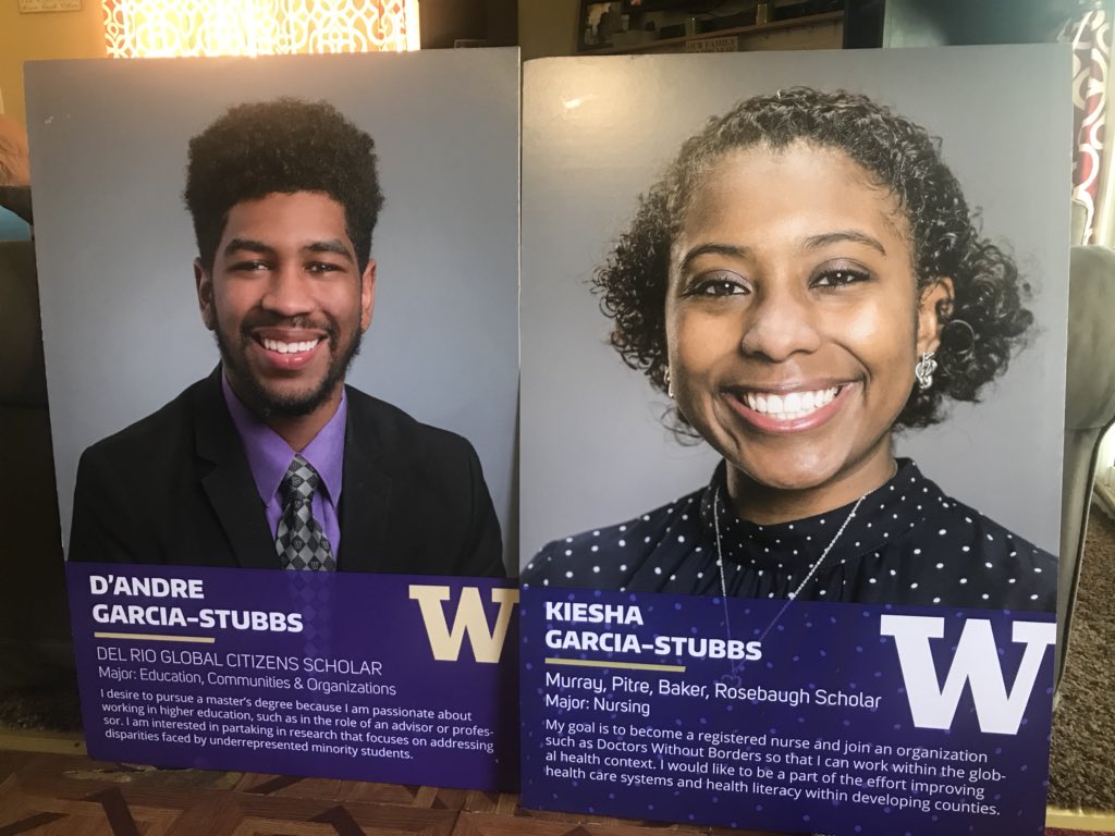 garcid42's tweet photo. Let’s go Kiesha! Your baby bro loves ya! #uwgrad18 https://t.co/MiT4uO5uyi