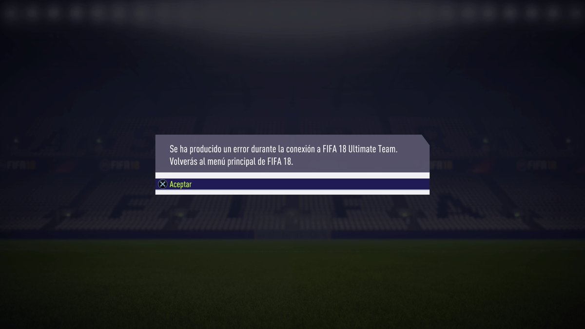 xMontyGG's tweet photo. No se puede jugar FUTChamps hoy. @EASPORTSEsp #FUTDown https://t.co/ujn1iHsjFK