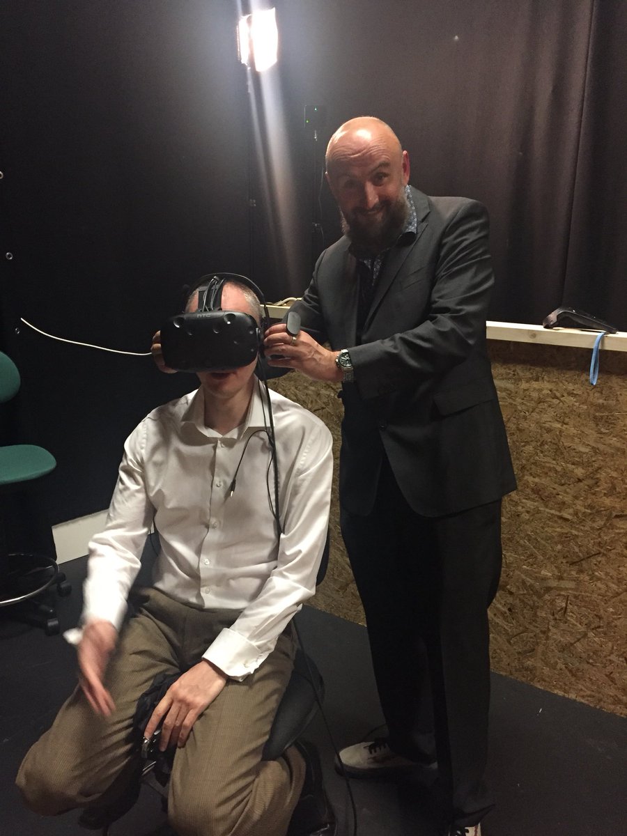 Great to showcase the work of BA Games Design and BA Animation using Virtual and Augmented Reality. @YSJUNews <a href="/YSJSU/">York St John Students' Union</a> <a href="/Autodesk_UK/">Лидия</a> <a href="/MicrosoftEDU/">Microsoft Education</a>