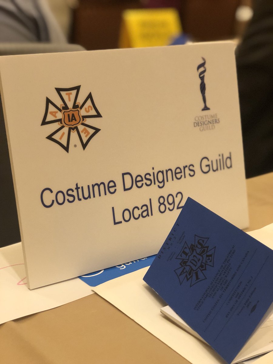 IATSE District 2 convention day 2 @cdglocal892 #laborunion #costumedesignersguild #IATSE