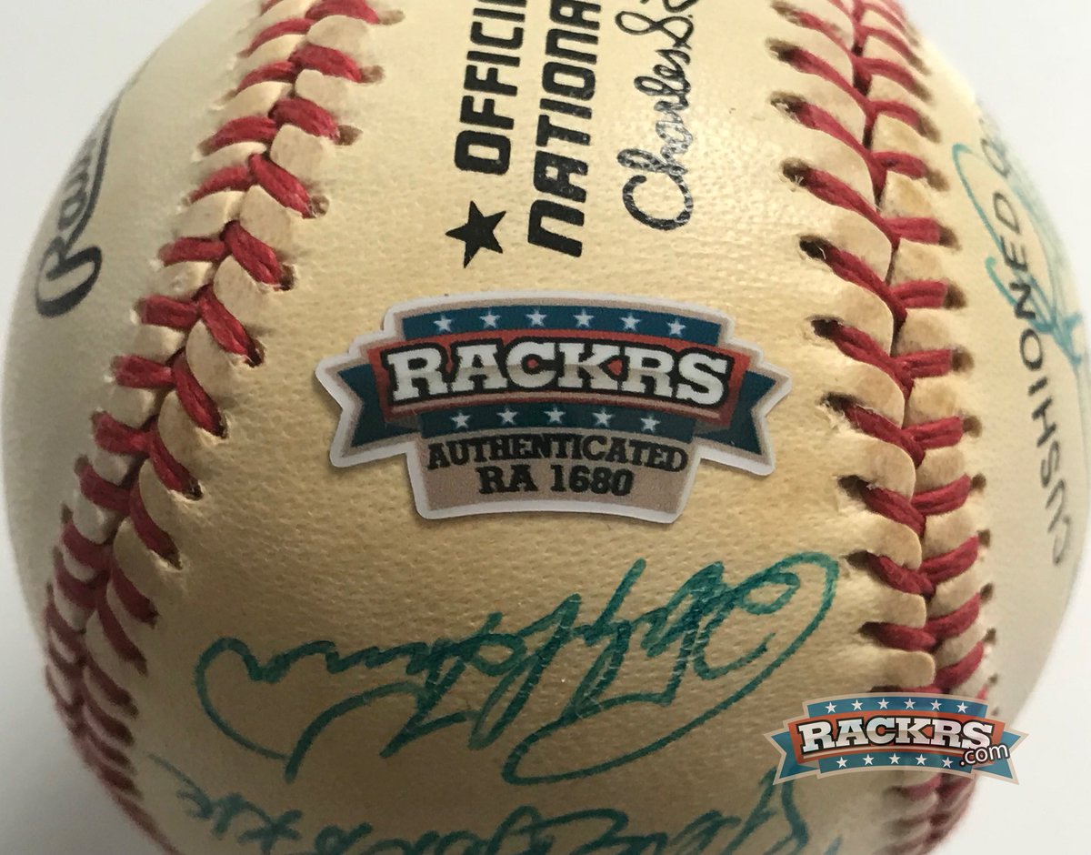 rackrsauthenti1's tweet photo. Authenticated!!! Thank you to everyone who has submitted items. We are extremely grateful for the opportunity. https://t.co/A7vLLSUSwu. #rackrsauthentication #authentic #authenticity #authentication #baseball #signed #autographed #keepracking https://t.co/dnKfvrXBpM