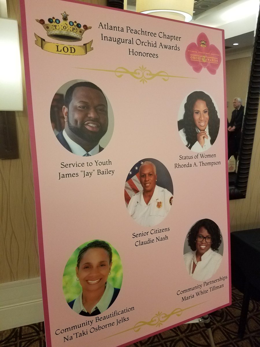 MarissaMFOX5's tweet photo. Congrats to all the honorees of the first 
@TLODAtlanta Orchid Awards, including @JAY4HOPE ! #tlodatlanta https://t.co/iJpCQWy901