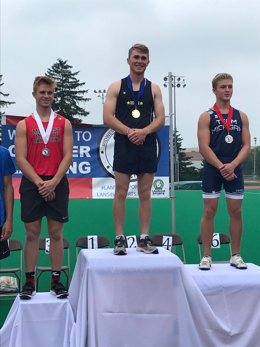 Congratulations Colton Crum <a href="/hotdogsports/">Frankfort Athletics</a> 1st winner at the Midwest Meet of Champions.  @ccrumion