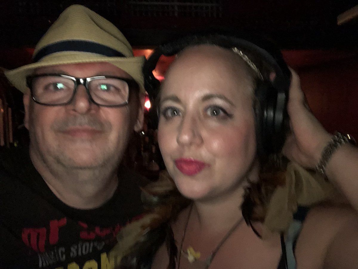 michaelvitti's tweet photo. Here we are @TheFunkyNation disco balls and wine with @Prufiddy Upstairs at Ronnie Scott’s @officialronnies 

It’s banging baby https://t.co/5CFLp1b4gl