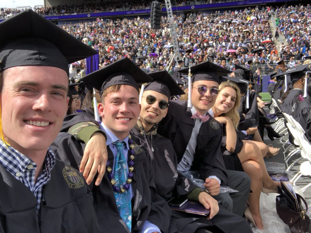 elchichoyago's tweet photo. Astonished we actually did it #UWgrad2018 https://t.co/PJuCbtRAfl