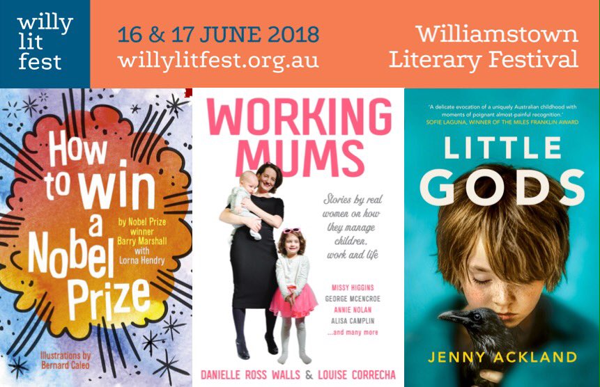 Nice lazy Sunday. Plenty of time to look over next week's Williamstown Literary Festival program and plan your sessions. Don't miss out! Details and tics: willylitfest.org.au #willylitfest2018