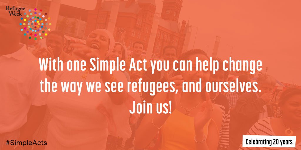 Refugee Week 🧡 tweet media