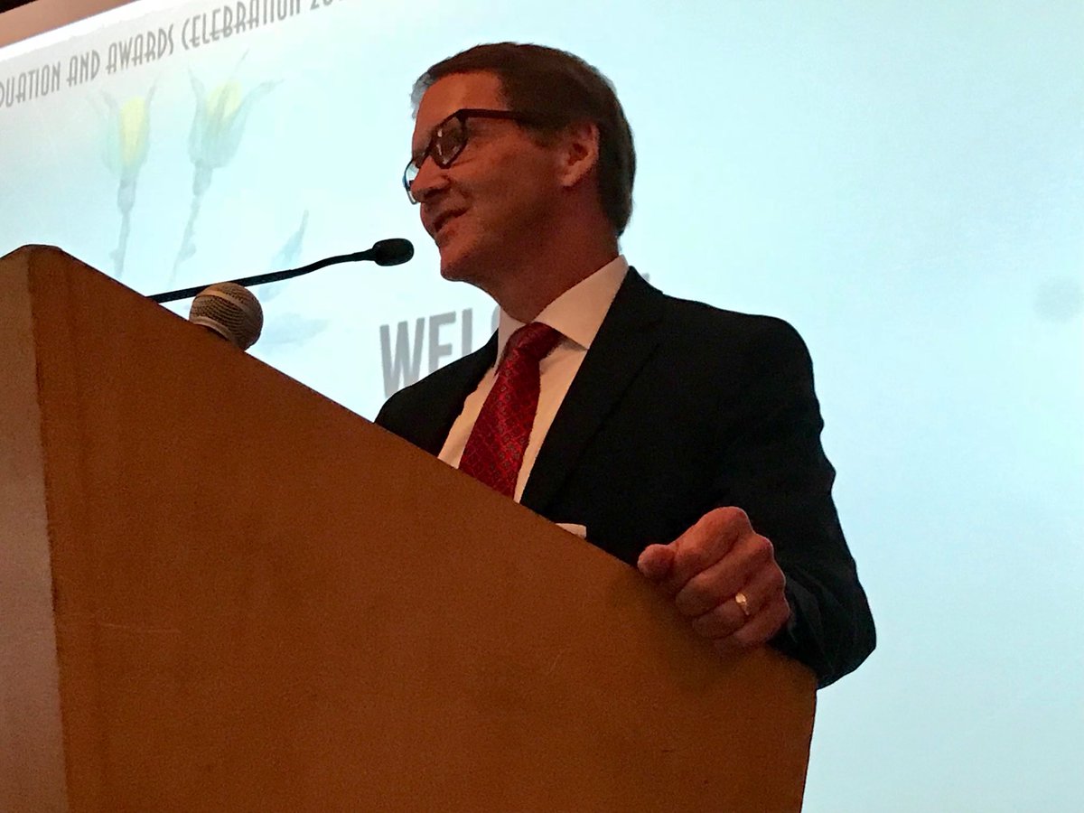 UTSW_Radiology's tweet image. Craig Morris kicks off the celebration #utsw #RADgrad2018