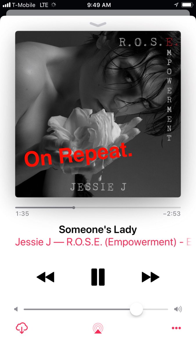 KyngCassius's tweet photo. Thanks @JessieJ for this amazing 4 part EP. Im in my feelings due to this song! #SomeonesLady but for me #SomeoneMan #JessieJ ❤️❤️❤️❤️❤️ https://t.co/UemC0zDObv