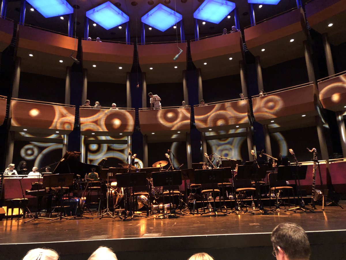 Miami_East_Muse's tweet photo. Preparing for Wynton Marsalis and Jazz at Lincoln Center from the third row! #musemachine #jazzatlincolncenter #wyntonmarsalis https://t.co/bKhodqmOot