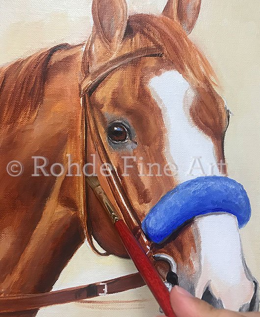 SO EXCITED for JUSTIFY! The 13th Triple Crown winner! Hard at work finishing up his portrait. Limited Editions will be available soon plus a new Triple Crown Champions piece! #Justify #BelmontStakes #TripleCrown #horseracing