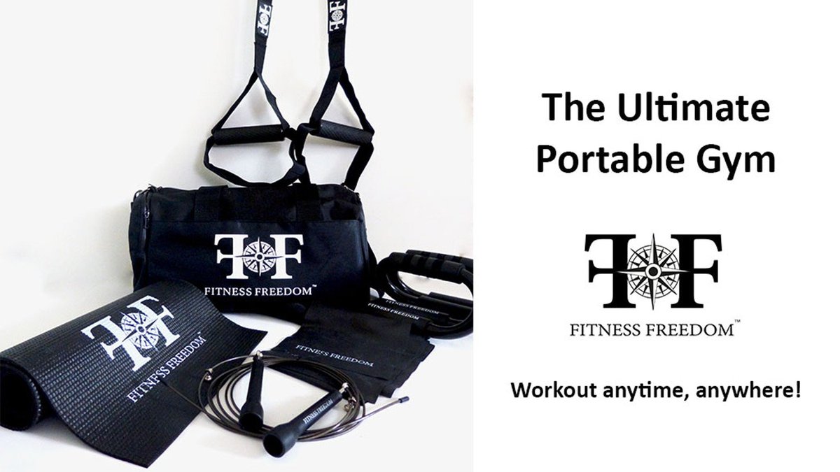 Crowd_Fund_Pro's tweet photo. The Ultimate Fitness Travel Pack by Fitness Freedom is made for the fit traveler. Workout, anytime, anywhere! https://t.co/uSfhV0DvlS #workout #exercise #portableworkout #gym #fitness #Kickstarter https://t.co/wx7NNWiqA9