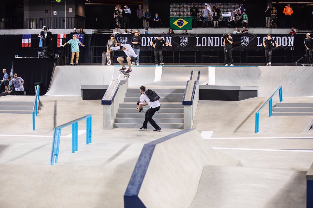 StreetLeague's tweet photo. 🇫🇷 Vincent Milou crushed it at the SLS London Pro Open!

From the Kickflip Fs Lipslide to the Pop Shuv 50-50 he stomped during the Final, Vincent was on one the entire weekend &amp; we’re excited to have him join this year’s SLS World Tour as an SLS Pro. 💫 

#SLSProOpen #SLSLondon https://t.co/cIulxwVgbX