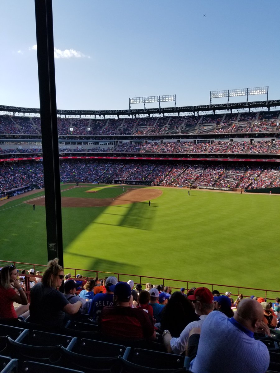 Brisket tacos for lunch. Rangers game for dinner. #notbadDallas
