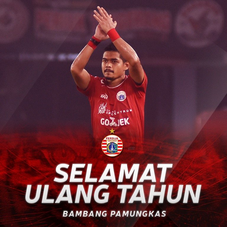 Selamat ulang tahun Bambang Pamungkas ke-38. Semoga di tahun ini bisa membawa #PersijaJakarta jadi juara serta Allah SWT selalu memberikan yang terbaik dan kesuksesan selalu🙏

Jakmania ada harapan buat mas <a href="/bepe20/">WHYGANK</a>?

#Bepe20 #PersijaSelamanya