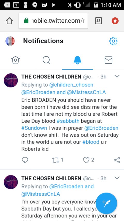 EricBroaden's tweet photo. @E_Keith_M @children_chosen This is how she talks to her members and a Pastor https://t.co/H71gr0xgR3