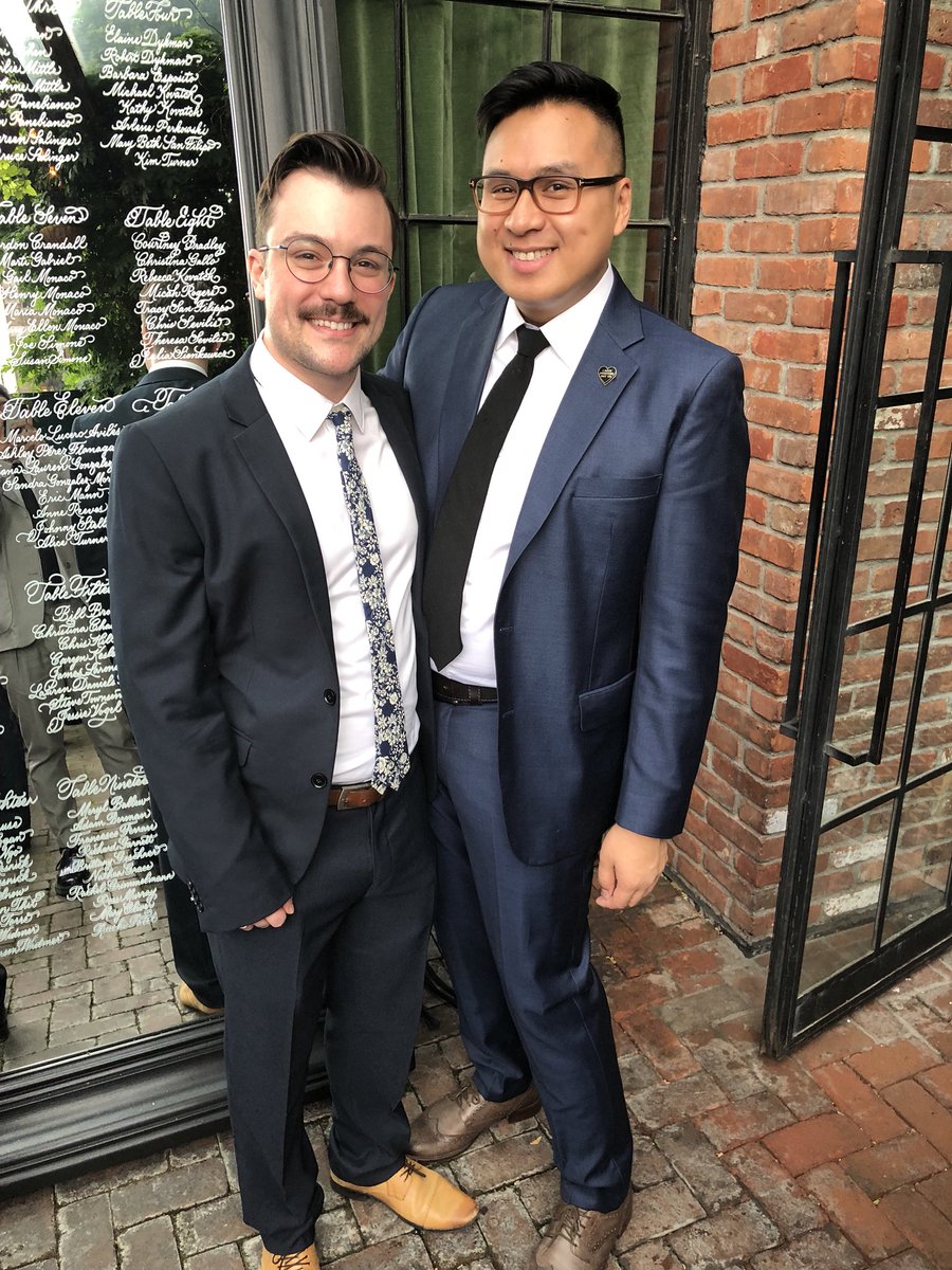 ChrisMySass's tweet photo. We clean up nicely ๐ #MikeAndRoy https://t.co/0jGWKvNgmM