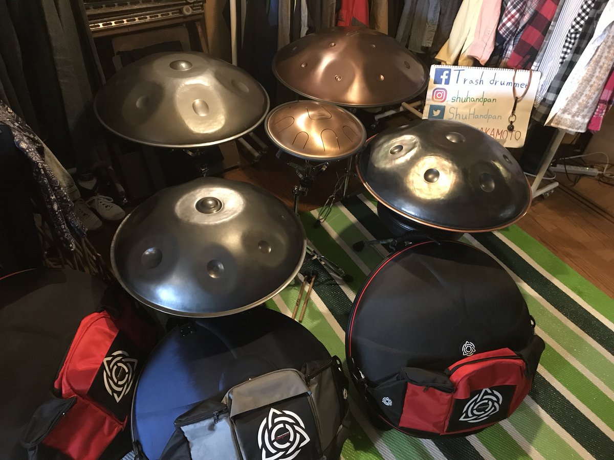 ট ইট র Shuhandpan ハンドパンのある7日間 スタートです 大阪 福島のearth Diver Cafe Dining2fにて 毎日10 00 21 00まで開けています 今回も 新しいハンドパンたくさん置いてます よろしくお願いします ハンドパンのある7日間 Day1