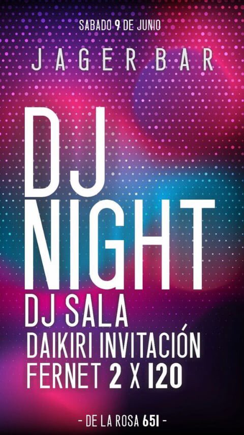 jagerbarmelo's tweet photo. Sábado de #DjSala 🔥 https://t.co/ar1J6Ep0Dg