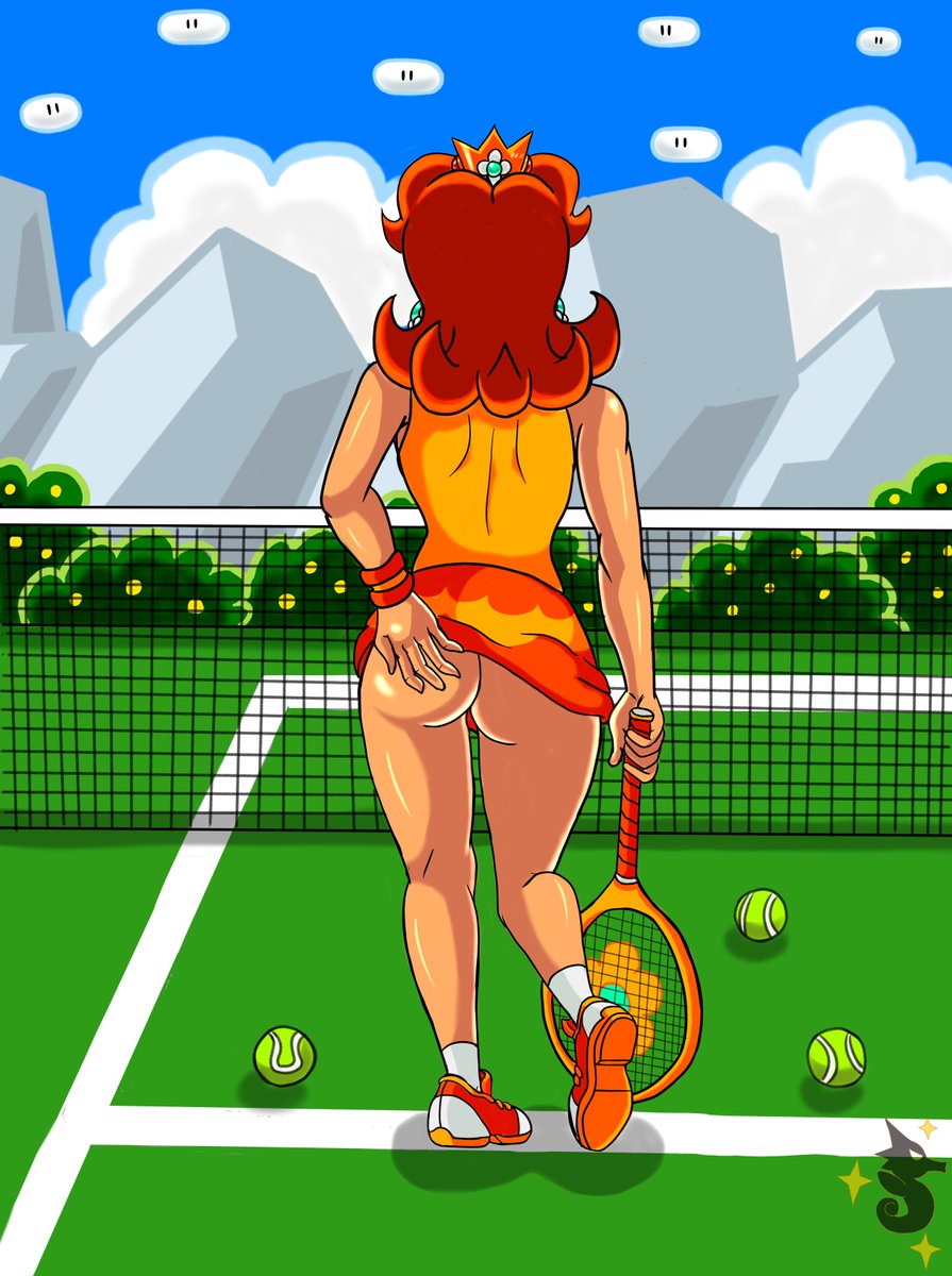 I hope Daisy gets her skirt back in Mario Tennis aces..xp #PrincessDaisy #s...