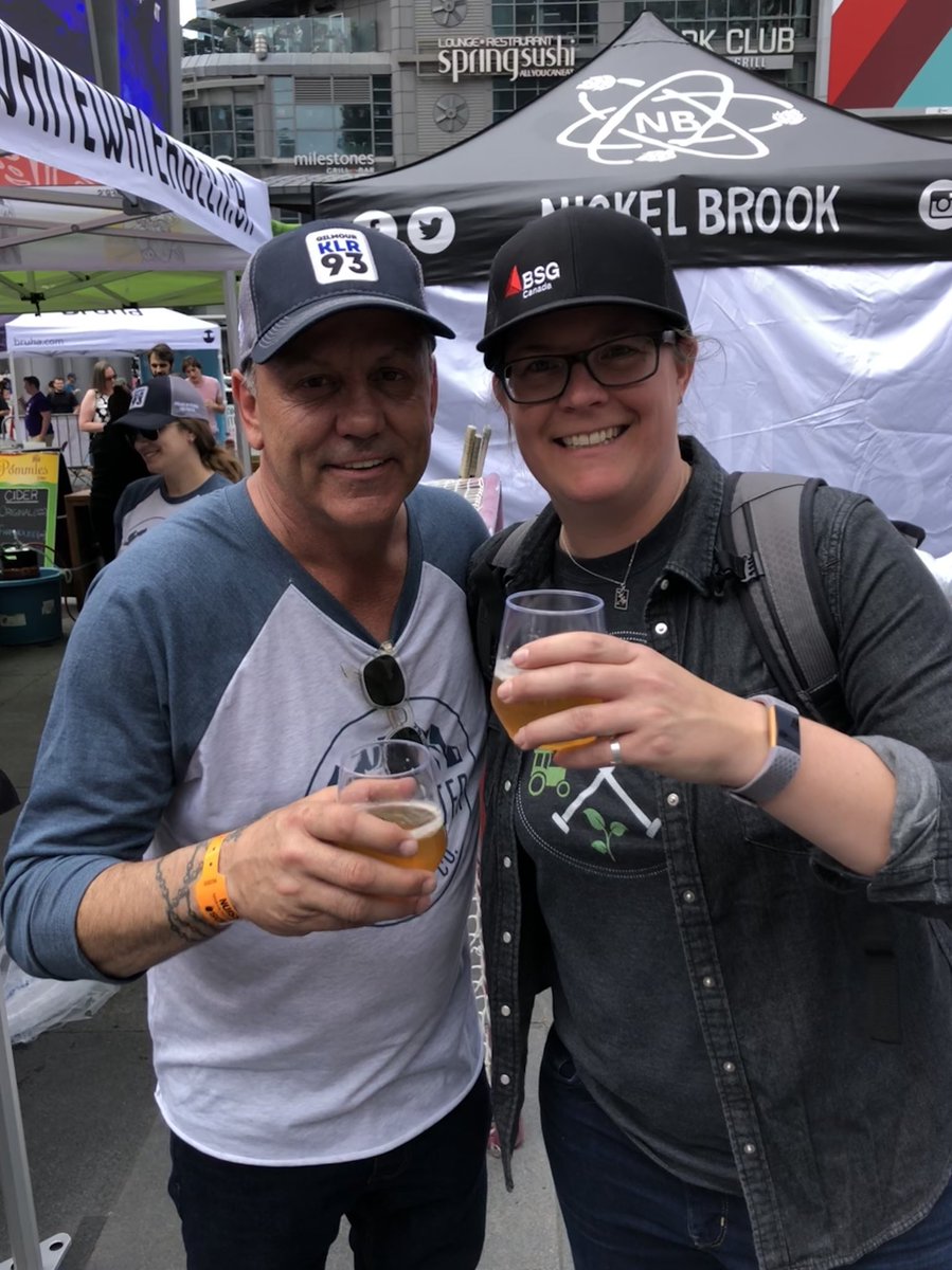 BSGShelley's tweet photo. Dougie! 🏒 🍺 💕 Session Toronto Beerfest Collaboration Nation - @WhitewaterBrew and #93! #craftbeer #hockey #sessiontoronto https://t.co/kuLmY1A2nM