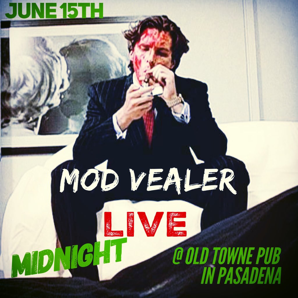 Mod_Vealer's tweet photo. We’ll be at Old Towne Pub in Pasadena on Friday. 5 bucks at the door. #livemusic #oldtownepub #fuzzrock #Friday #booze #rocknroll #music https://t.co/3gLjxjBzq3