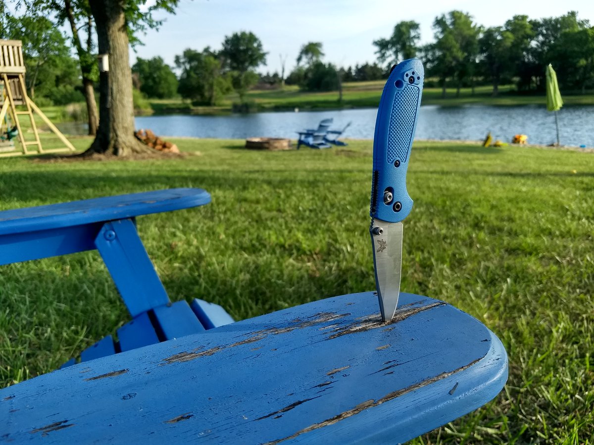 AndyHargrove's tweet photo. @BladeHQ #summer #knifelife #minigrip #benblue https://t.co/OWCSdQCLQS