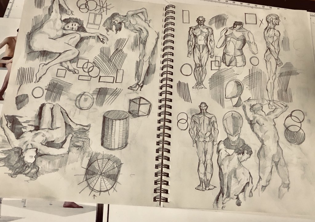 #5分だけ描く #立方体の九九  #模写1000体マラソン

ルーミスが模写に生かせてない…
難しいな〜楽しい 