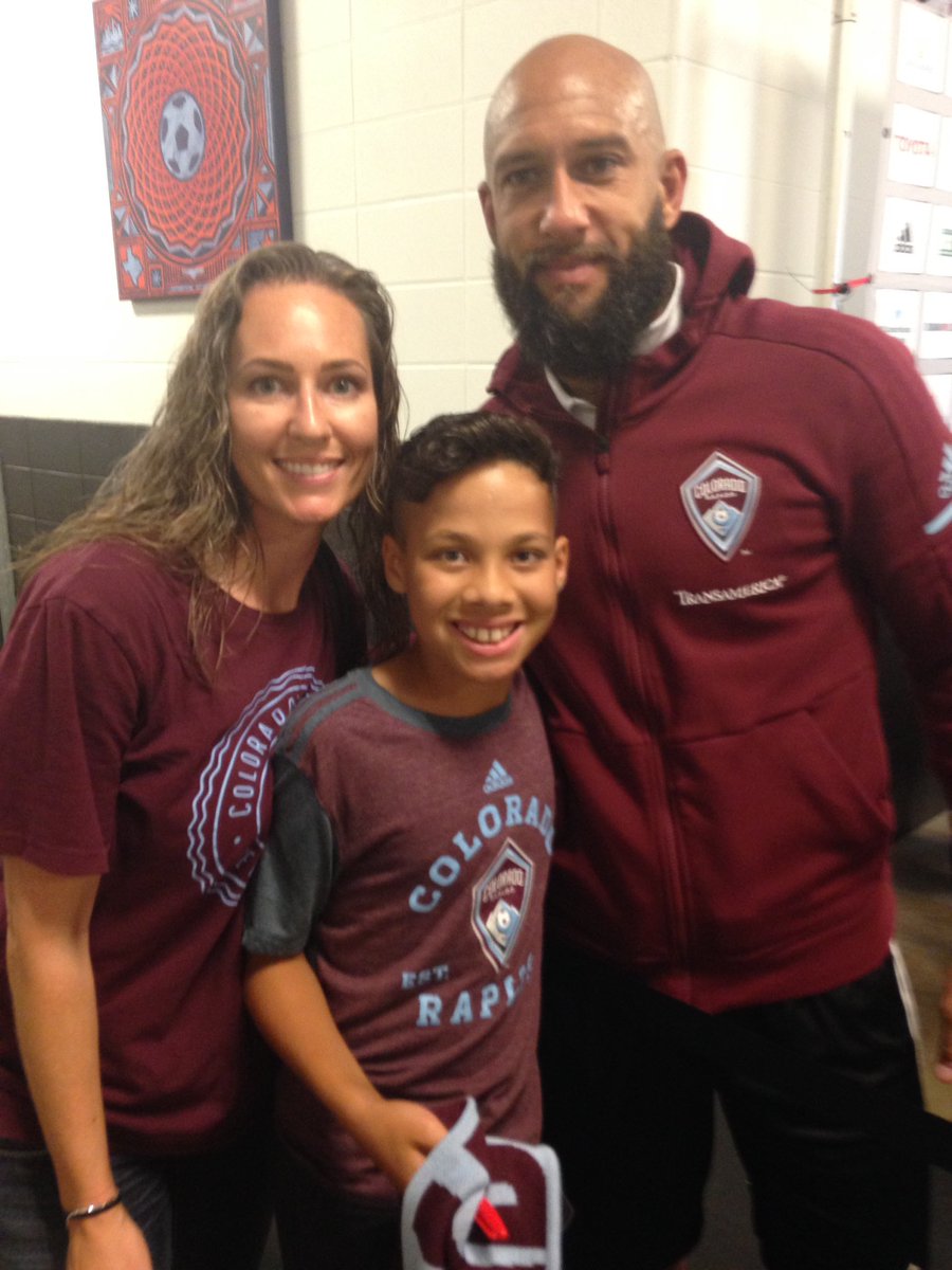 T_Mrob's tweet photo. @ColoradoRapids regardless of the score tonight,you guys are still #1 to us. Thank you for making my little keepers night #Rapids96 #coloradoforlife https://t.co/tneiAOQ97p