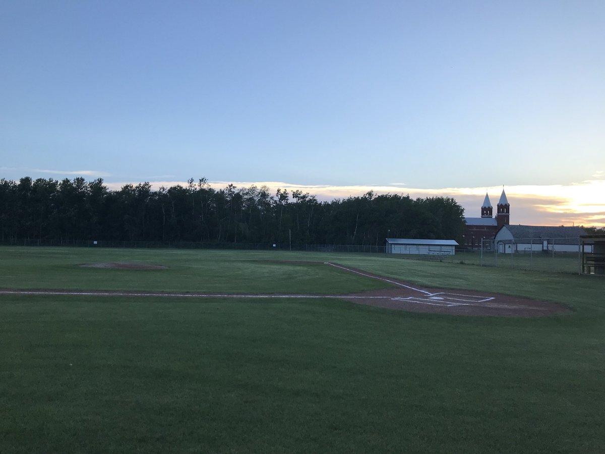 All ready to go for tomorrow doubleheader against the Saskatoon Outlaws! Games begin at 1pm!! Come on out!! #marysburgers